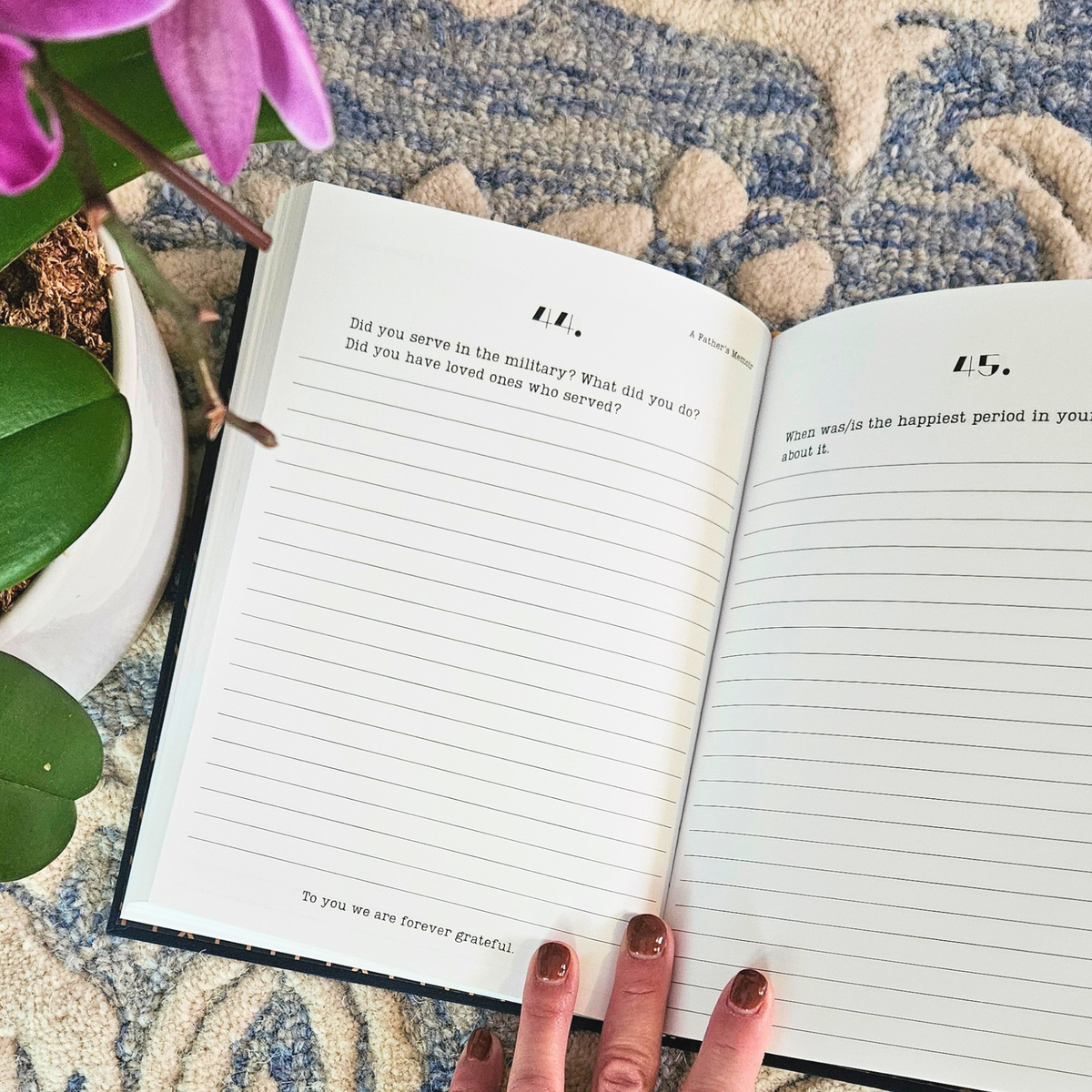 A Father's Memoir: A Family Keepsake Journal for Dads and Grandpas