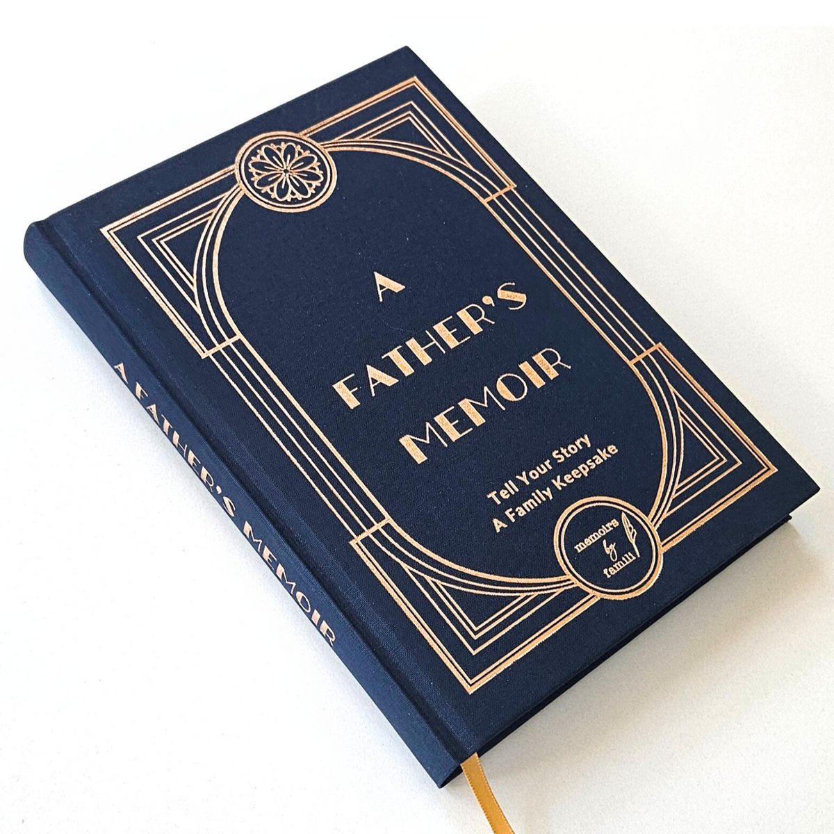 A Father's Memoir: Family Keepsake Journal for Dads and Grandpas