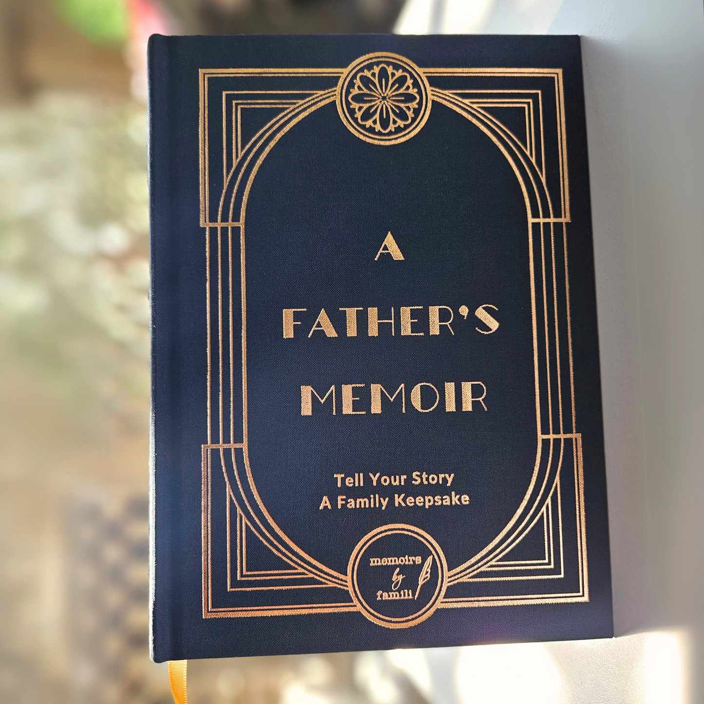 A Father's Memoir: Tell Your Story Book - A Family Keepsake Guided Journal for Dads and Grandpas
