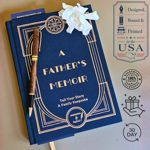 A Father's Memoir: A Family Keepsake Journal for Dads and Grandpas
