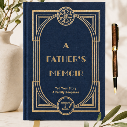 A Father's Memoir: A Family Keepsake Journal for Dads and Grandpas