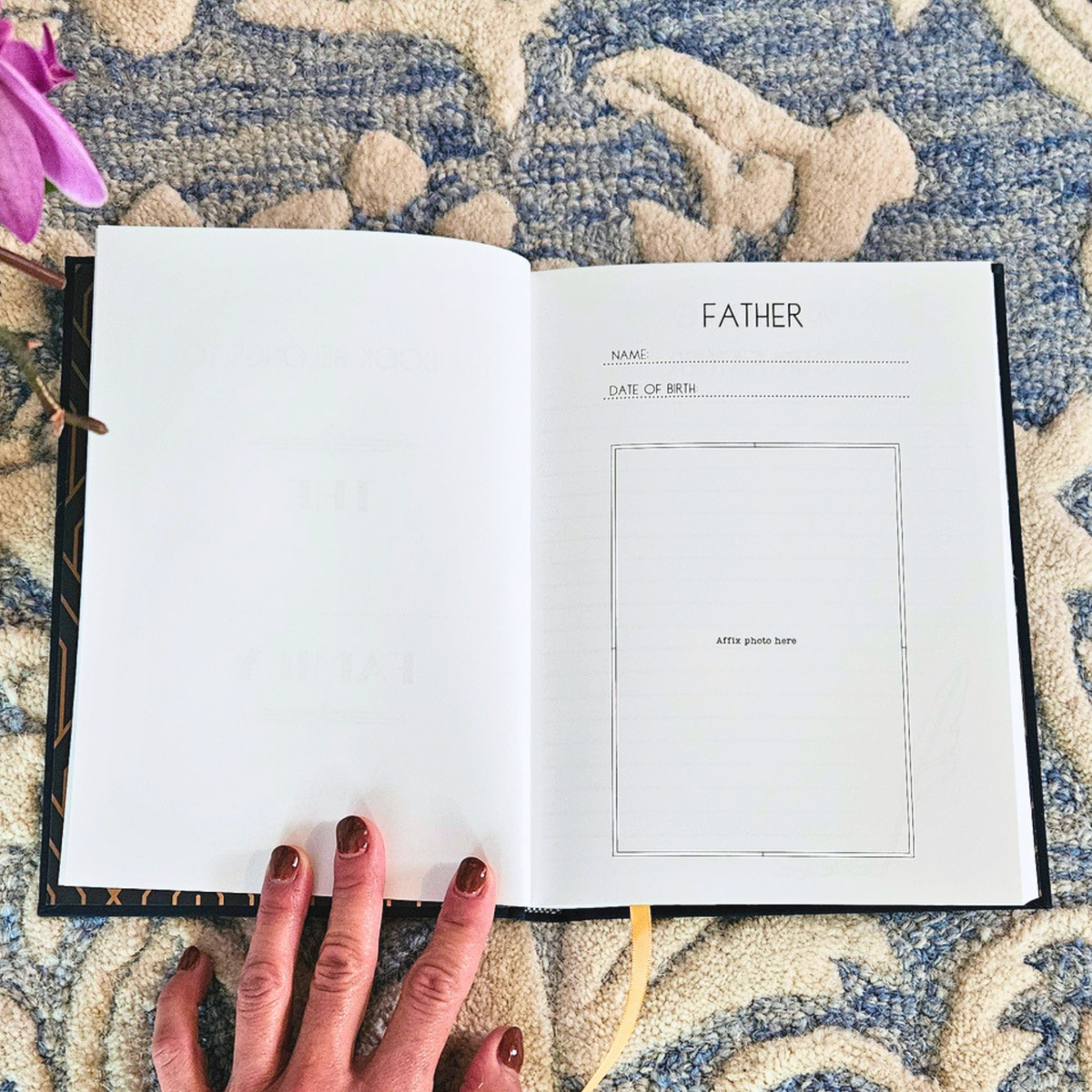 A Father's Memoir: A Family Keepsake Journal for Dads and Grandpas