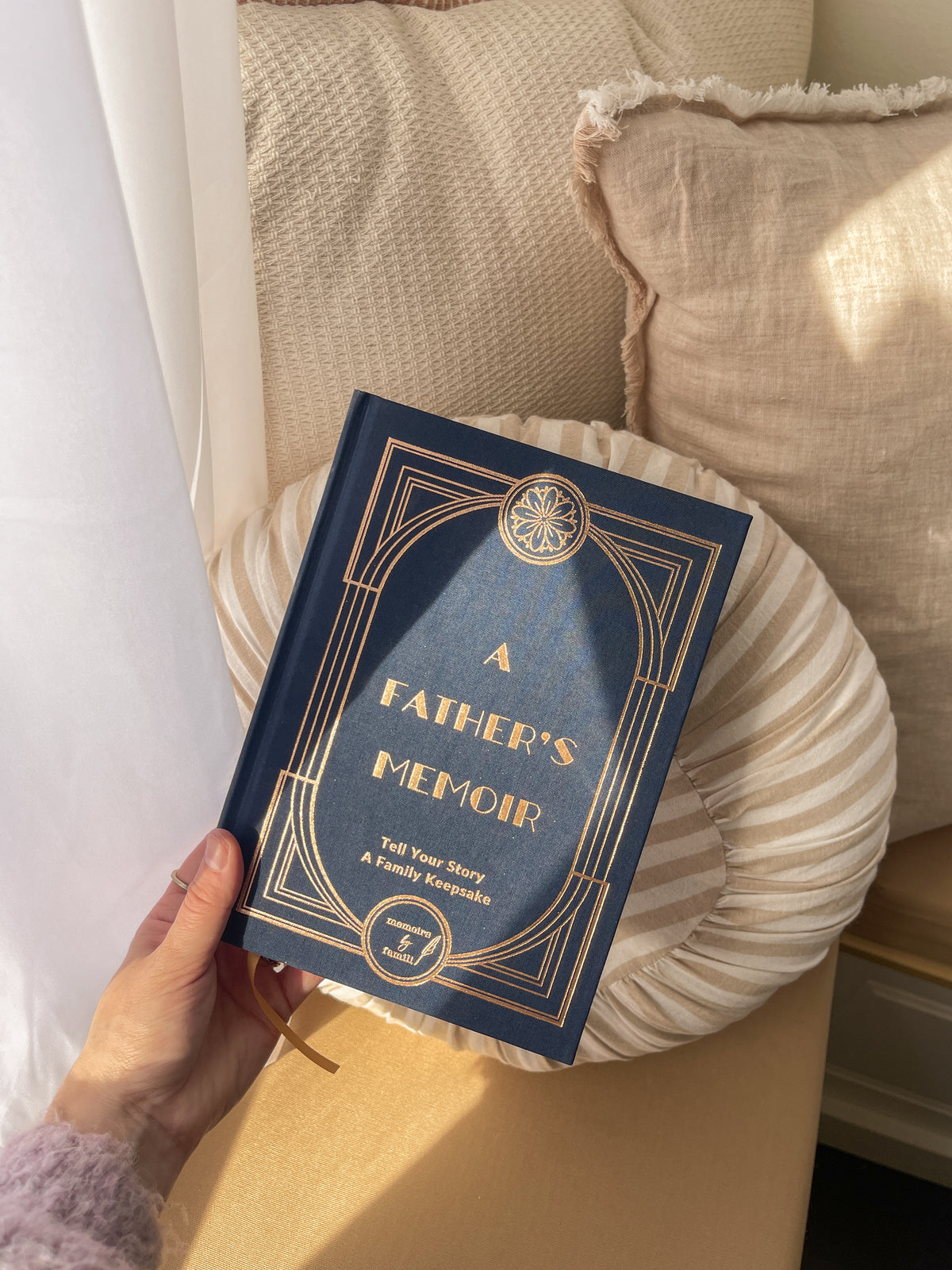 A Father's Memoir: Family Keepsake Journal for Dads and Grandpas