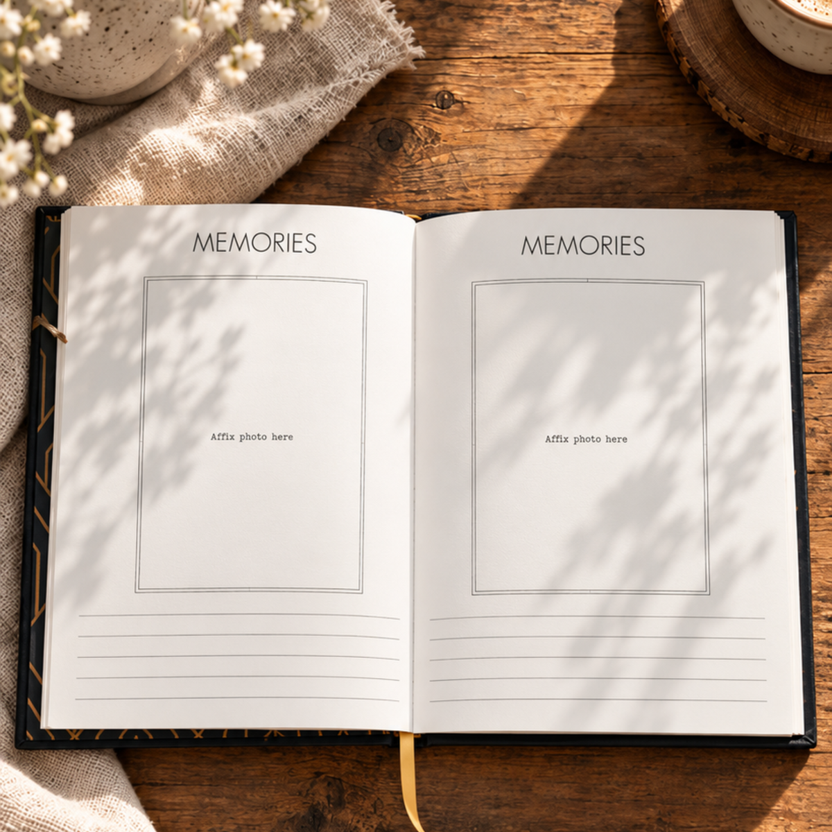 A Father's Memoir: Family Keepsake Journal for Dads and Grandpas