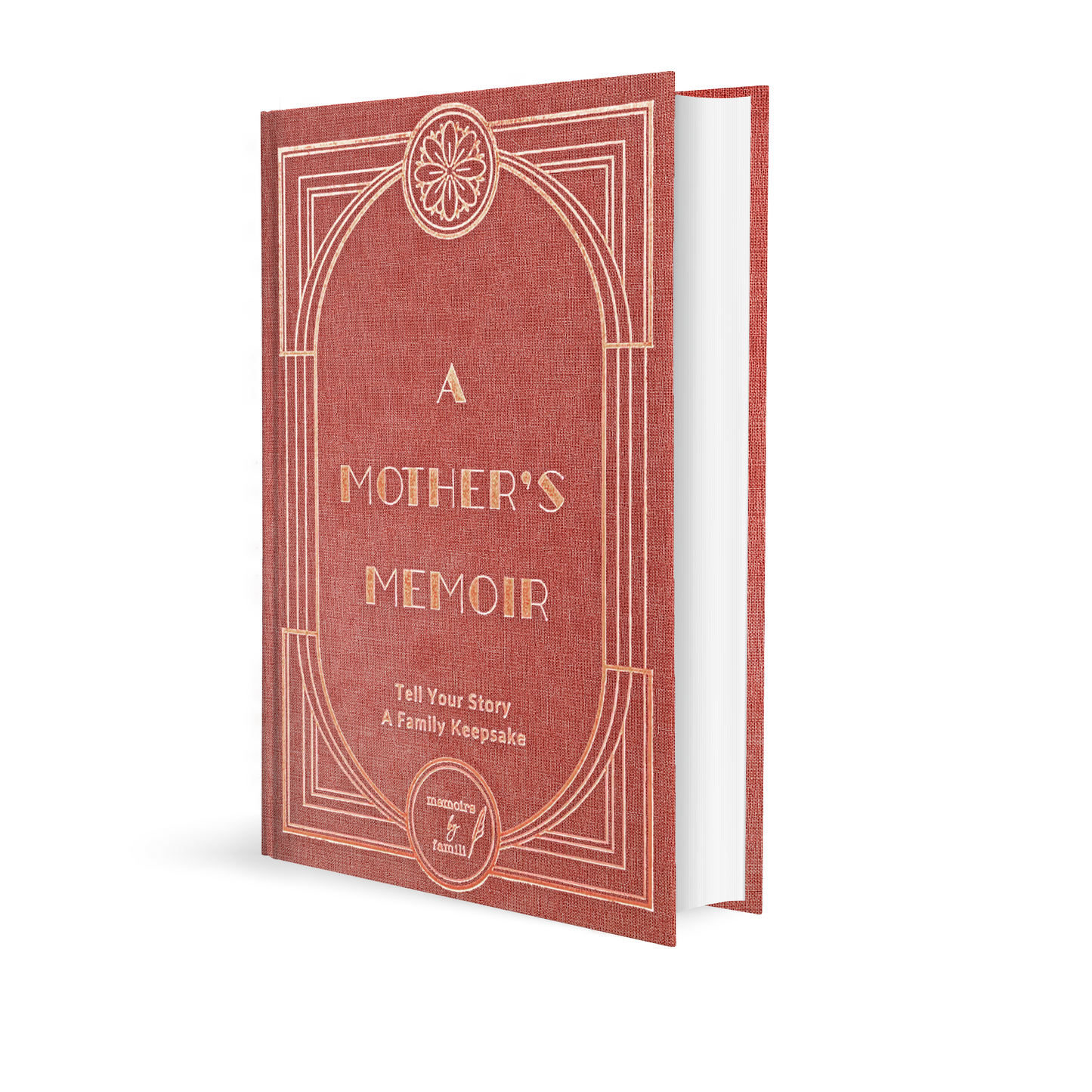 A Mother's Memoir - Tell Your Story - A Keepsake Memory Book for Families, Mothers and Grandmothers