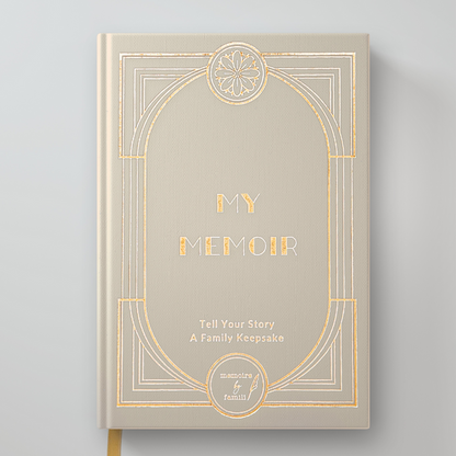 My Memoir - Tell Your Story - A Keepsake Memory Book for You and Your Family