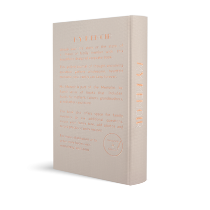 My Memoir - Tell Your Story - A Keepsake Memory Book for You and Your Family