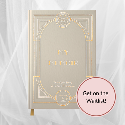 My Memoir - Tell Your Story - A Keepsake Memory Book for You and Your Family