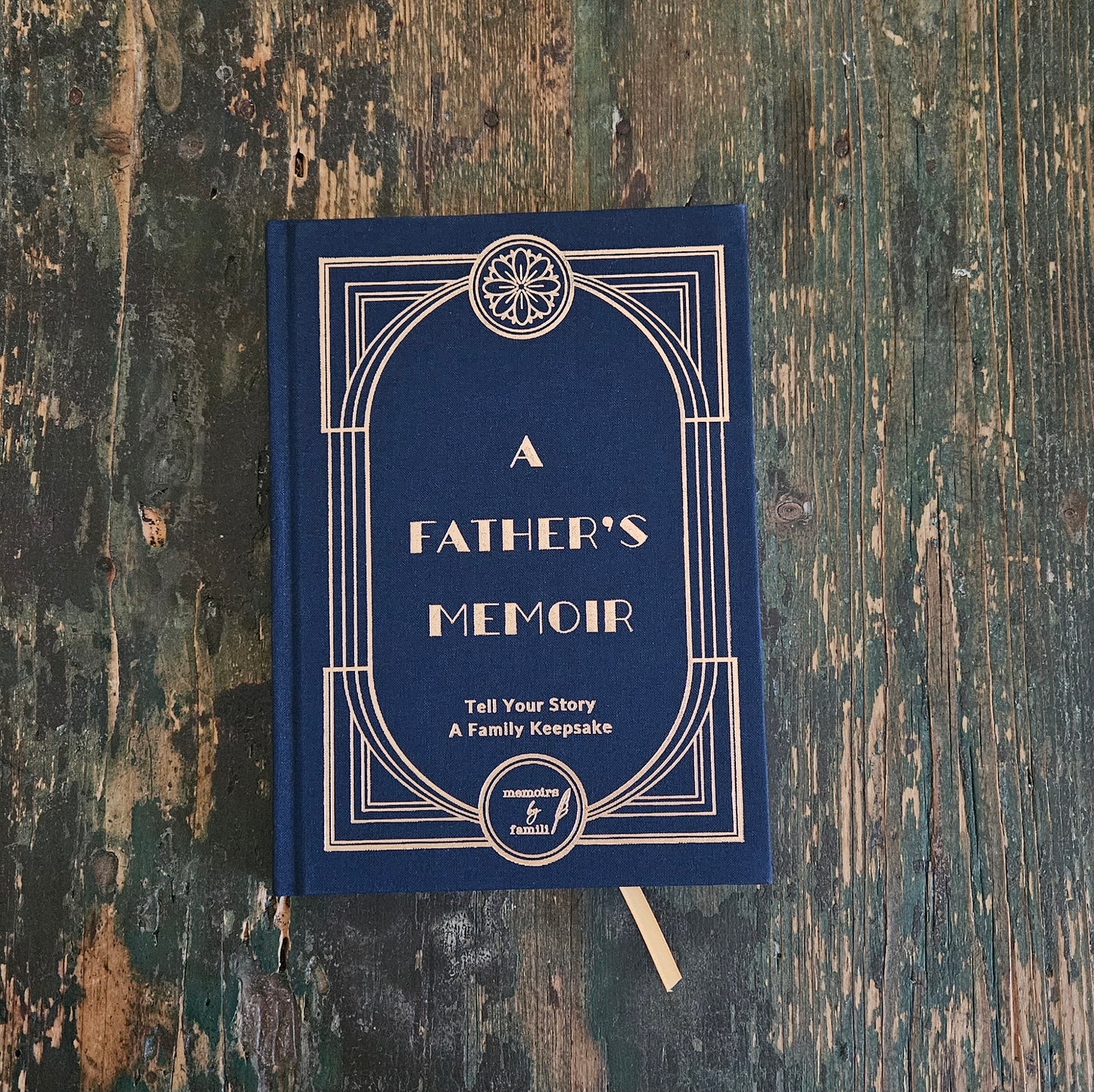 A Father's Memoir: Tell Your Story Book - A Family Keepsake Guided Journal for Dads and Granddads